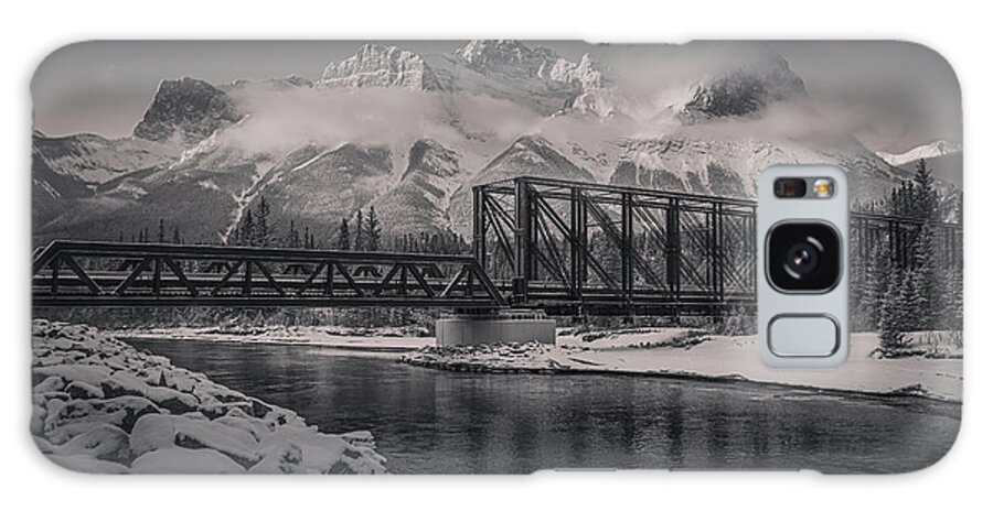 Bridge Galaxy Case featuring the photograph Blanket of snow. by Martin Pedersen