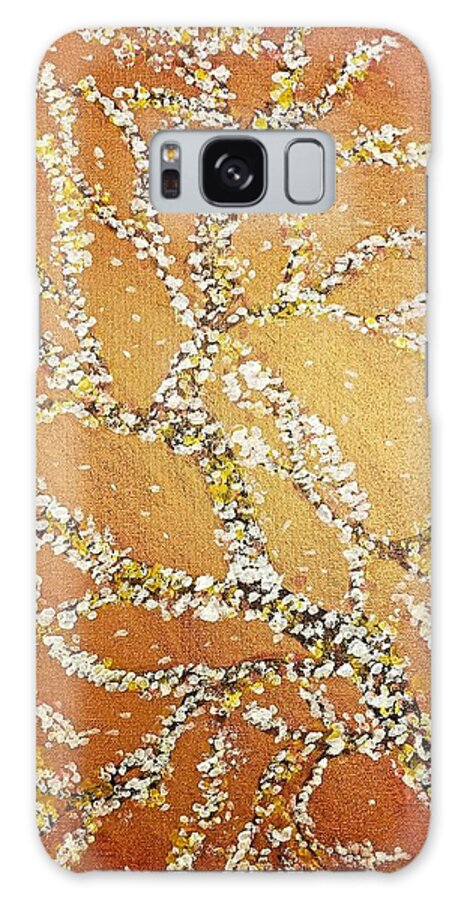  Galaxy Case featuring the painting Blossoms by Samantha Latterner