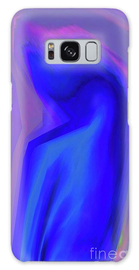 Galaxy Case featuring the digital art Blue 1 by Glenn Hernandez