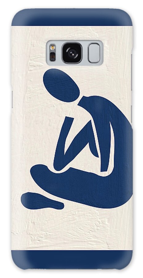 Henri Matisse Galaxy Case featuring the painting Blue Figure by Modern Art