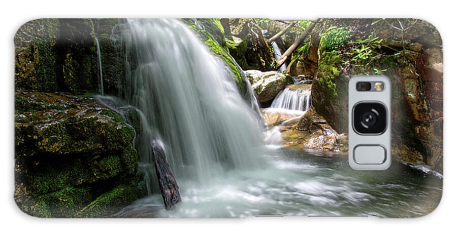 Nature Galaxy Case featuring the photograph Blue Hole Falls 4 by Phil Perkins