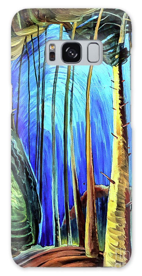 Blue Sky Galaxy Case featuring the painting Blue Sky by Emily Carr 1936 by Emily Carr