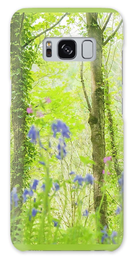 Bluebells Galaxy Case featuring the photograph Bluebell Woods by Diane Fifield