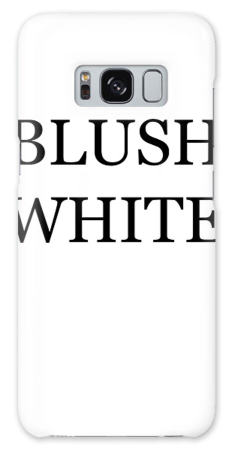 Halloween Galaxy Case featuring the digital art Blush White Wine Costume by Flippin Sweet Gear