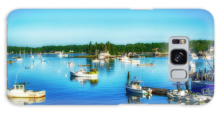 Photo Galaxy Case featuring the photograph Boothbay Harbor by Anthony M Davis