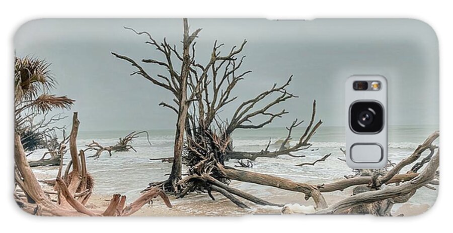 South Carolina Galaxy Case featuring the photograph Botany Bay Beach, SC by Michael Dean Shelton