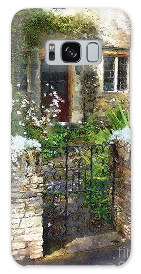 Bourton-on-the-water Galaxy Case featuring the photograph Bourton Front Gate by Brian Watt