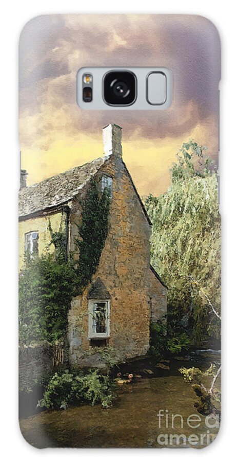 Bourton-on-the-water Galaxy Case featuring the photograph Bourton on the Water by Brian Watt