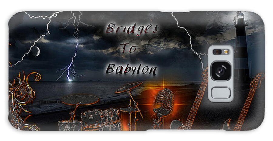 Bridges To Babylon Galaxy S8 Case featuring the digital art Bridges To Babylon by Michael Damiani