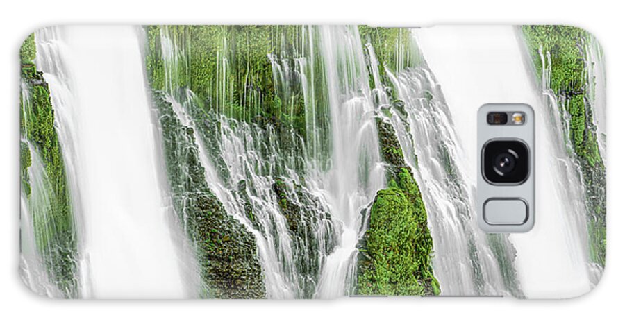 Waterfall Galaxy Case featuring the photograph Burney Falls by Randy Bradley