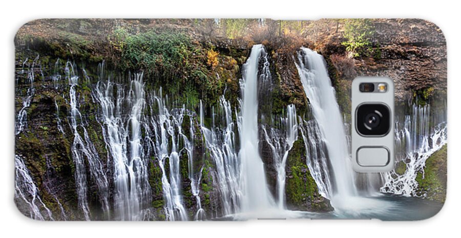 Waterfall Galaxy Case featuring the photograph Burney Falls by Ryan Workman Photography