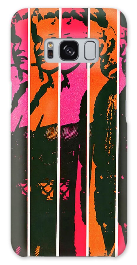 Bus Galaxy Case featuring the painting ''Bus Stop'', 1956, movie poster base painting from Poland by Movie World Posters