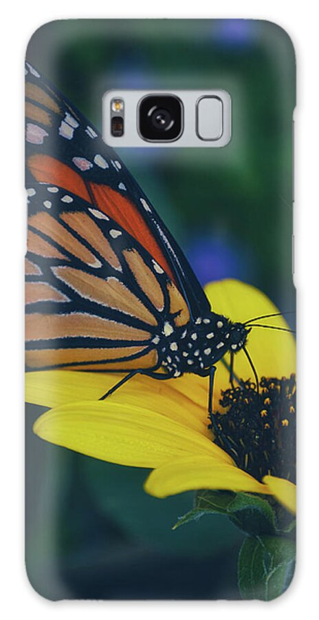 Mountain Galaxy Case featuring the photograph Butterfly Flower by Go and Flow Photos