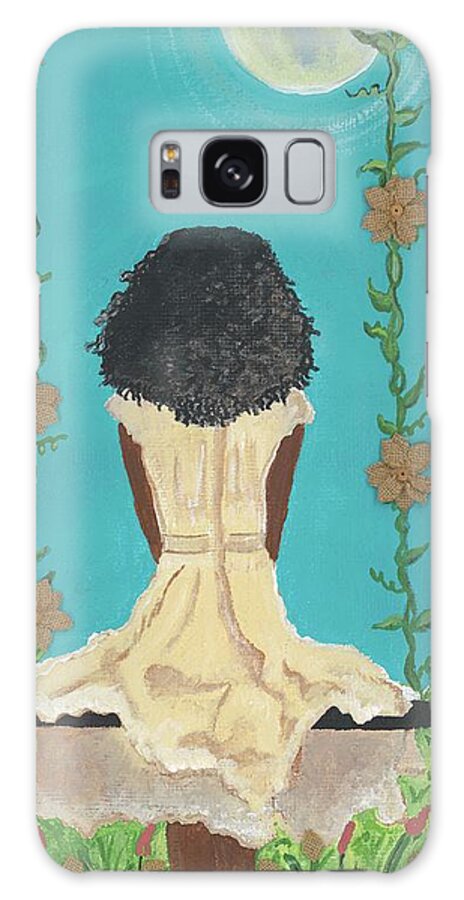  Galaxy Case featuring the painting By Nature by Francis Brown