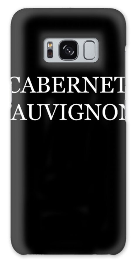 Halloween Galaxy Case featuring the digital art Cabernet Sauvignon Wine Costume by Flippin Sweet Gear