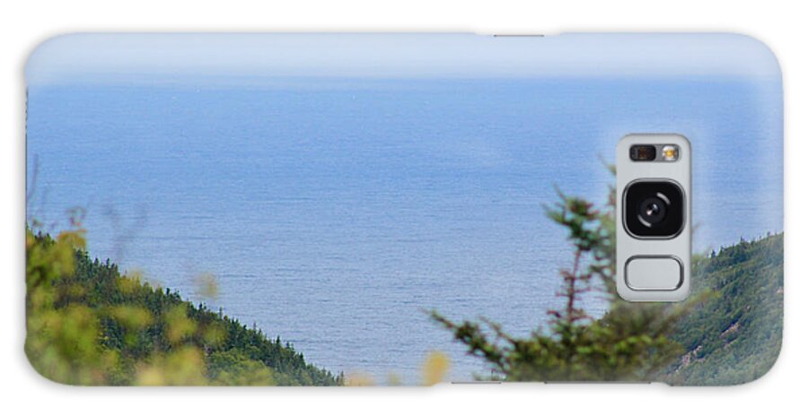 Nova Scotia Galaxy Case featuring the photograph Cabot Trail View by Wilko van de Kamp Fine Photo Art