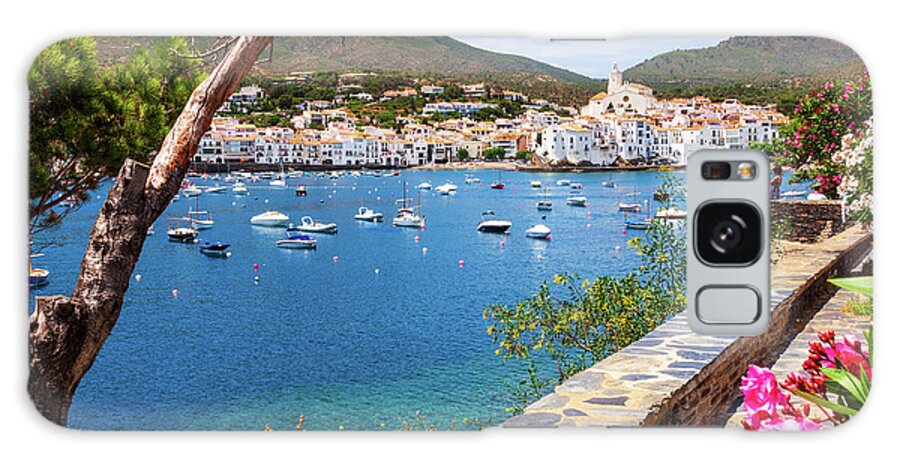 Spain Galaxy Case featuring the photograph Cadaques, Spain Viewed From Across The Bay #2 by Tatiana Travelways