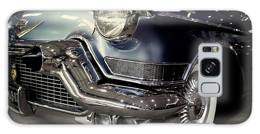 #classiccars #caddy #cadillacctsv #vintagedecor #vintage #supercharged #swangas #ctsvnation #slabculture #lowrider #hotrod #meguiars Galaxy Case featuring the photograph Cadillac 1957 by Franchi Torres
