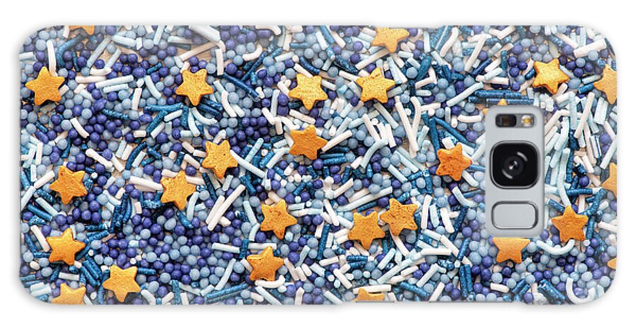 Cake Decorations Galaxy Case featuring the photograph Cake Decoration Sprinkles by Tim Gainey