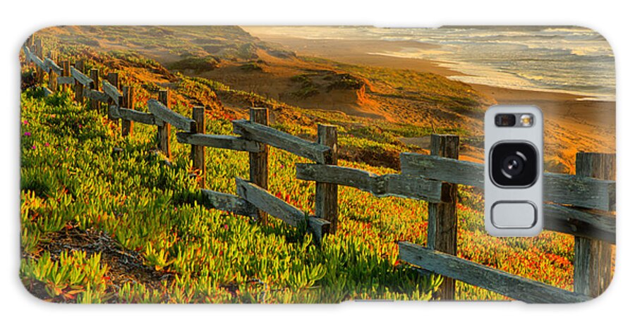Point Reyes Galaxy Case featuring the photograph California Golden Coast by Adam Jewell