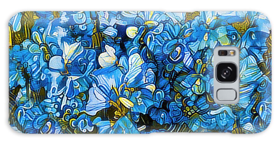 Campanula Galaxy Case featuring the photograph Campanulafest by Jack Torcello