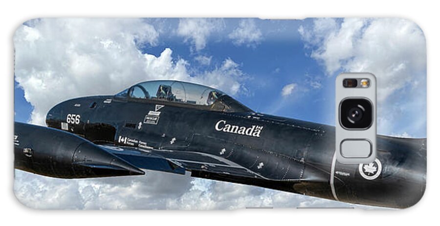 Aircraft Galaxy Case featuring the photograph Canadair CT-133 Silver Star by Phil And Karen Rispin