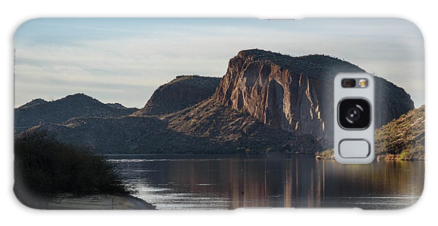 Lake Galaxy Case featuring the photograph Canyon Lake Serenity by Jeff Hubbard