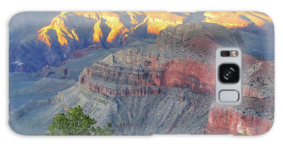 Fine Art Galaxy Case featuring the photograph Canyon Sunset by Robert Harris