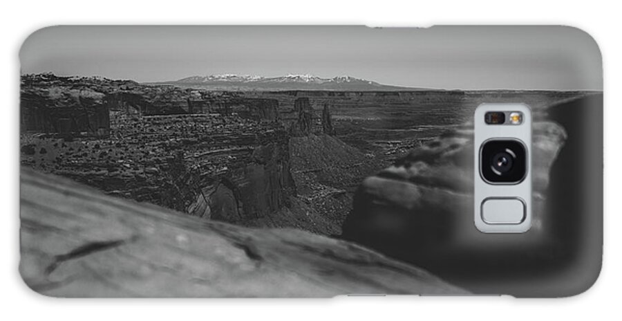  Galaxy Case featuring the photograph Canyonlands BW by William Boggs