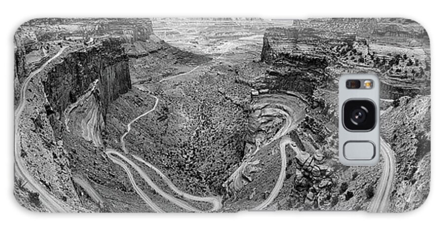 Canyonlands Galaxy Case featuring the photograph Canyonlands Panorama #2 by Bryan Rierson
