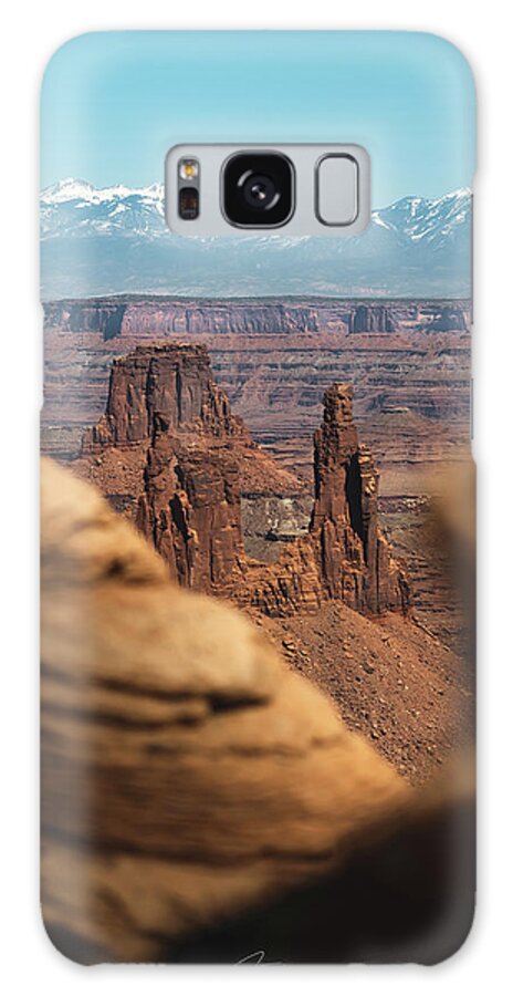  Galaxy Case featuring the photograph Canyonpeering Color by William Boggs