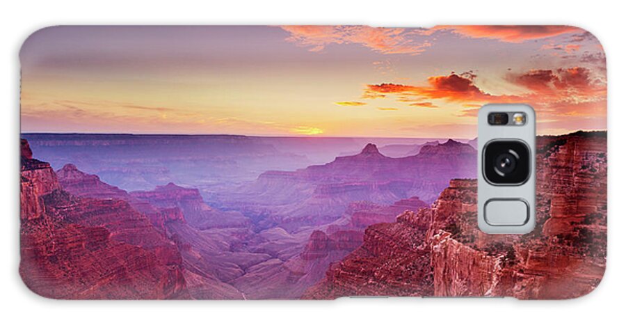 Grand Canyon Arizona Galaxy Case featuring the photograph Cape Royal Sunset, Grand Canyon National Park, Arizona, USA by Neale And Judith Clark