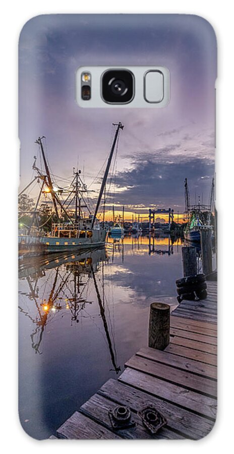 Boat Galaxy Case featuring the photograph Capt Salty by Brad Boland