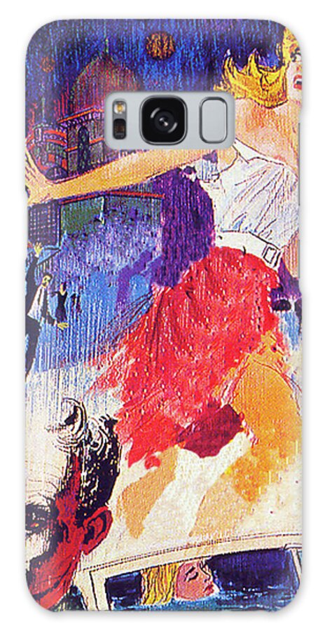 Carnival Galaxy Case featuring the painting ''Carnival of Souls'', 1962, movie poster base painting by Movie World Posters