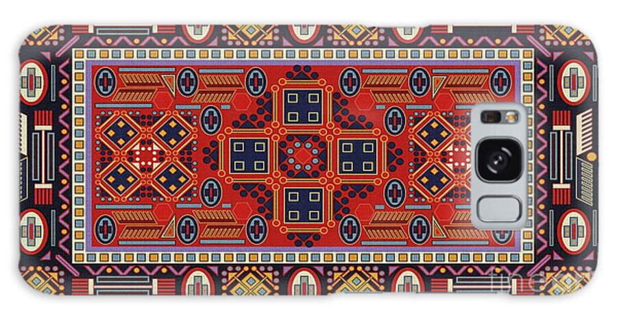  Galaxy Case featuring the digital art Carpet-50 by Mehran Akhzari