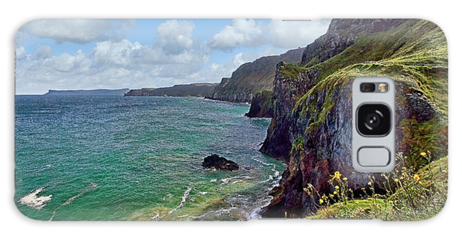 Landscape Galaxy Case featuring the photograph Carrick a Rede Coastline by Marcia Colelli