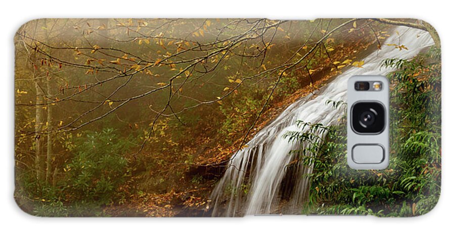 Nature Galaxy Case featuring the photograph Cascade Falls by Cindy Robinson
