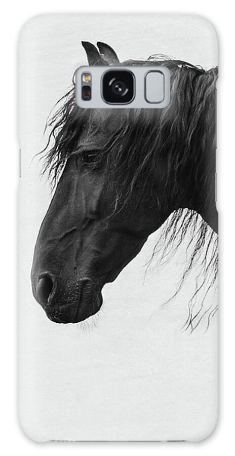Horse Galaxy Case featuring the photograph Castiel - Horse Art by Lisa Saint