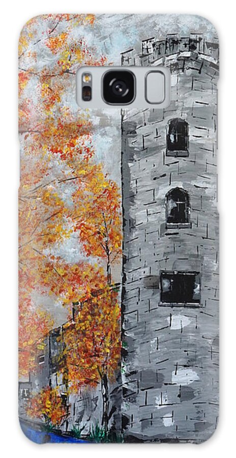 Fall Galaxy Case featuring the painting Castle In The Fall by Brent Knippel