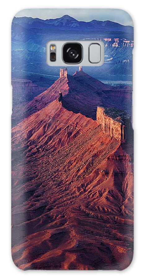 Moab Galaxy Case featuring the photograph Castle Valley Towers by Dan Norris