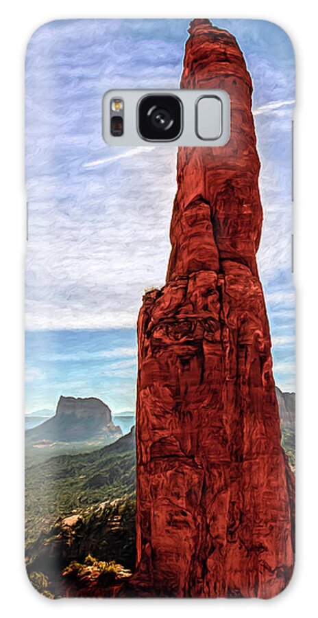 Arizona Galaxy Case featuring the photograph Cathedral 06 137 Paint by Scott McAllister