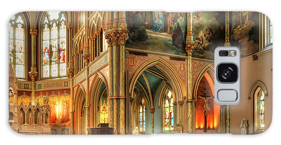 Cathedral Galaxy Case featuring the photograph Cathedral Basilica of St. John the Baptist by Shelia Hunt