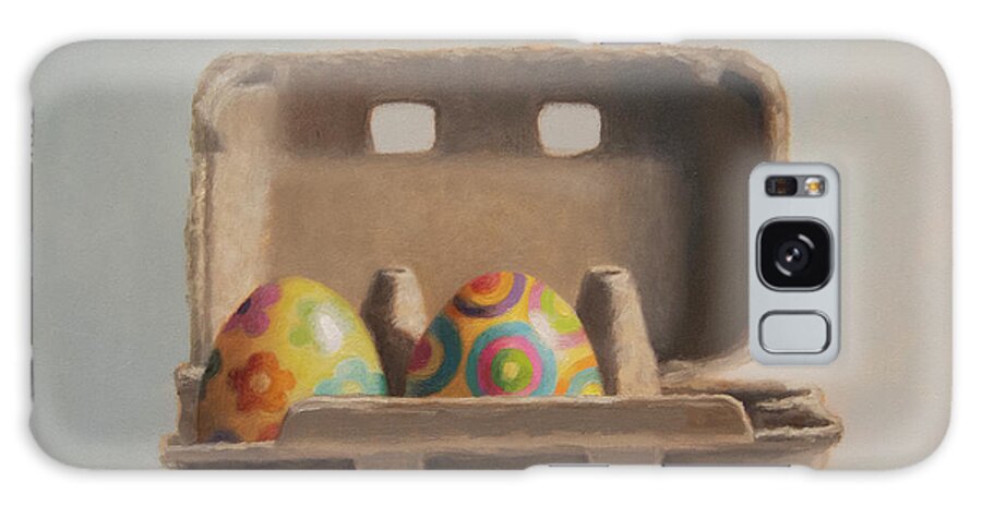 Egg Galaxy Case featuring the painting Celebration by Susan N Jarvis