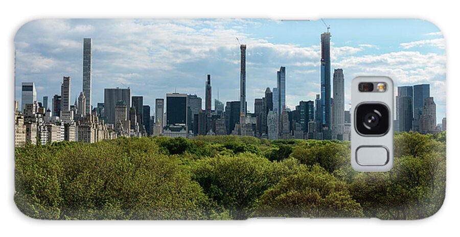 Central Park Galaxy Case featuring the photograph Seeking Serenity - Central Park, New York City Skyline by Earth And Spirit