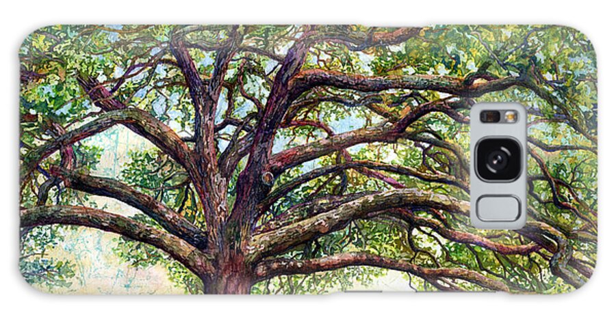 Oak Galaxy Case featuring the painting Century Tree 2 by Hailey E Herrera