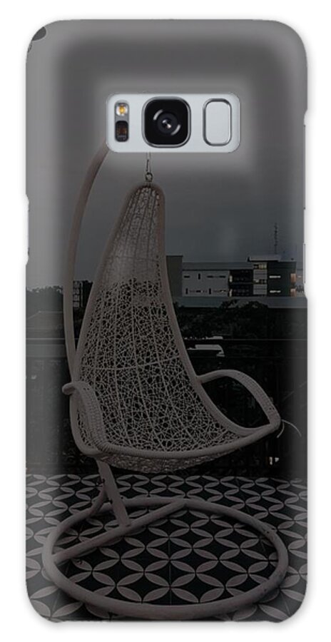 Chair Galaxy Case featuring the photograph Chair by Wegashintaayuningtyas Shinta