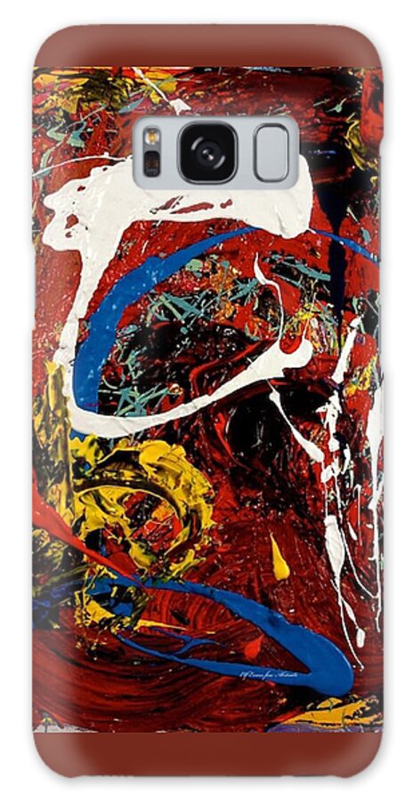 Badness Galaxy Case featuring the photograph Chaos by Elf EVANS