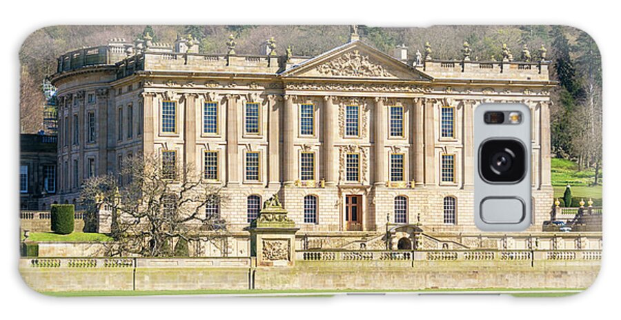 Chatsworth House Galaxy Case featuring the photograph Chatsworth House, England by Neale And Judith Clark