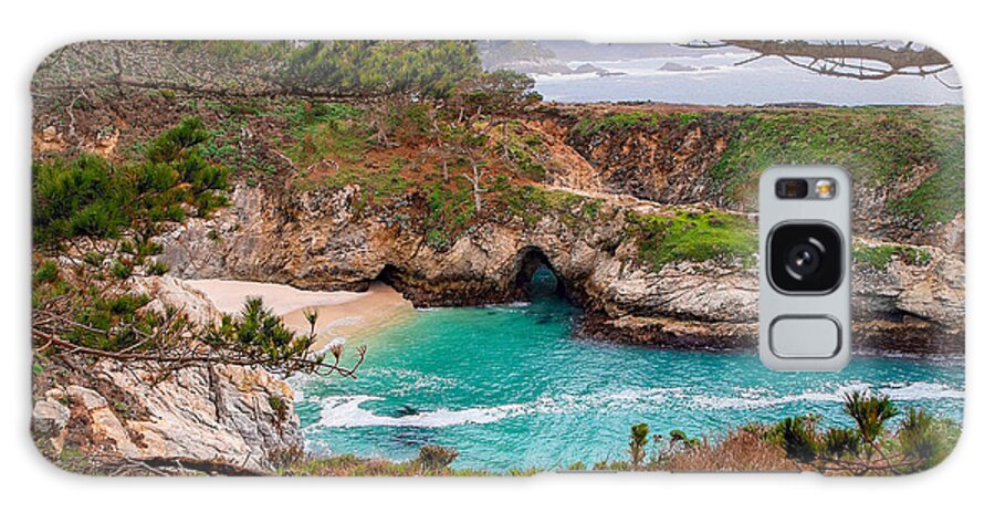 China Cove Galaxy S8 Case featuring the photograph China Cove at Point Lobos by Charlene Mitchell