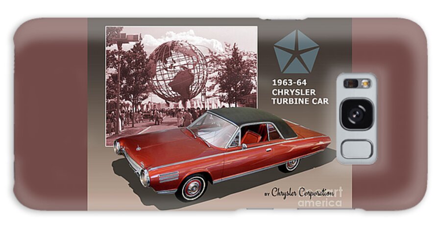 Chrysler Galaxy Case featuring the photograph Chrysler Turbine Car Brochure Mock-Up by Ron Long